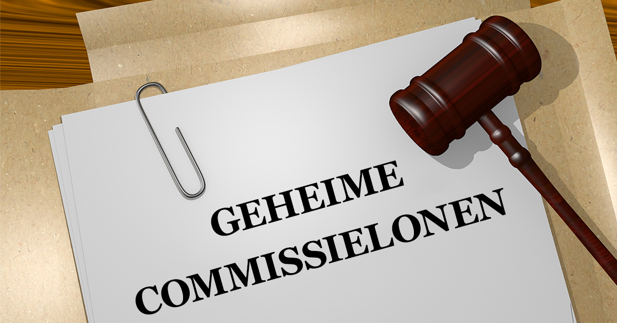 geheime commissielonen