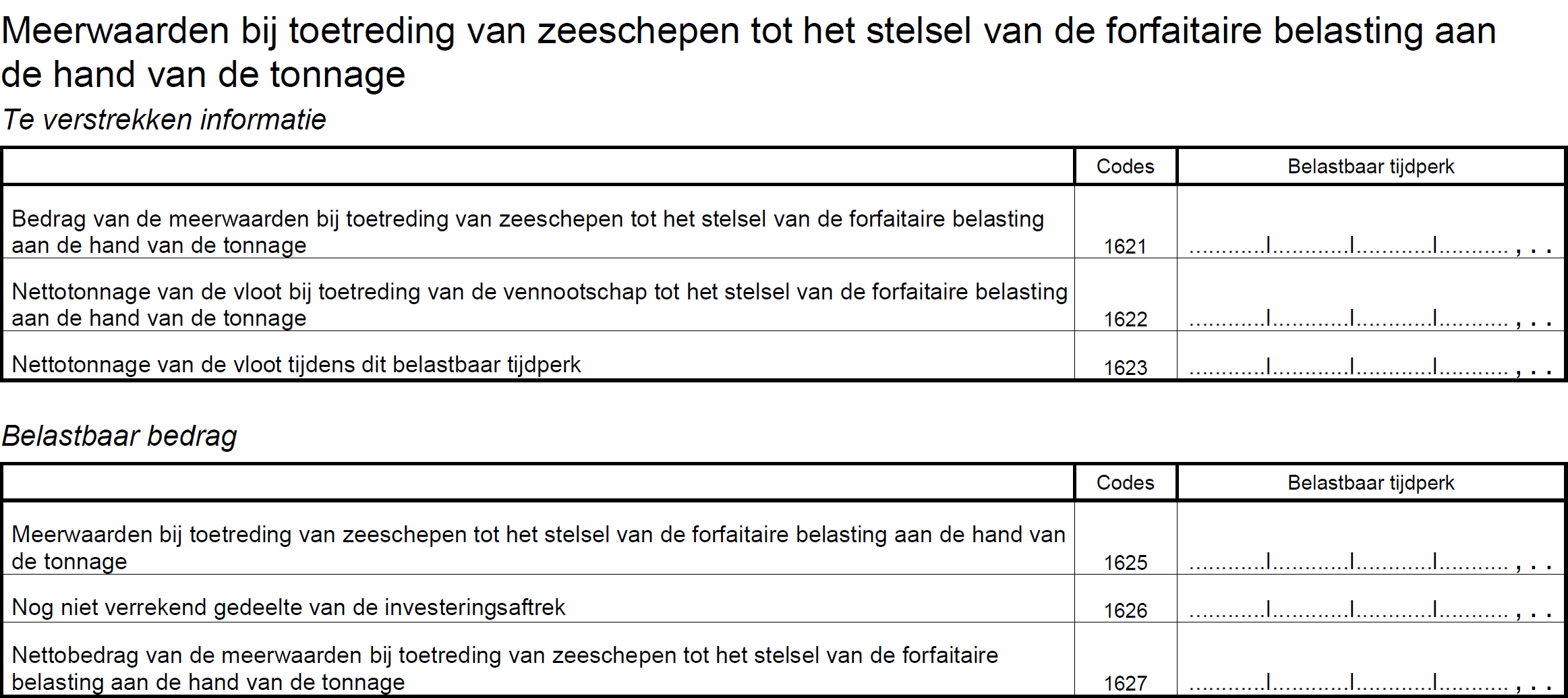 Vrijstelling sociaal passief 2019