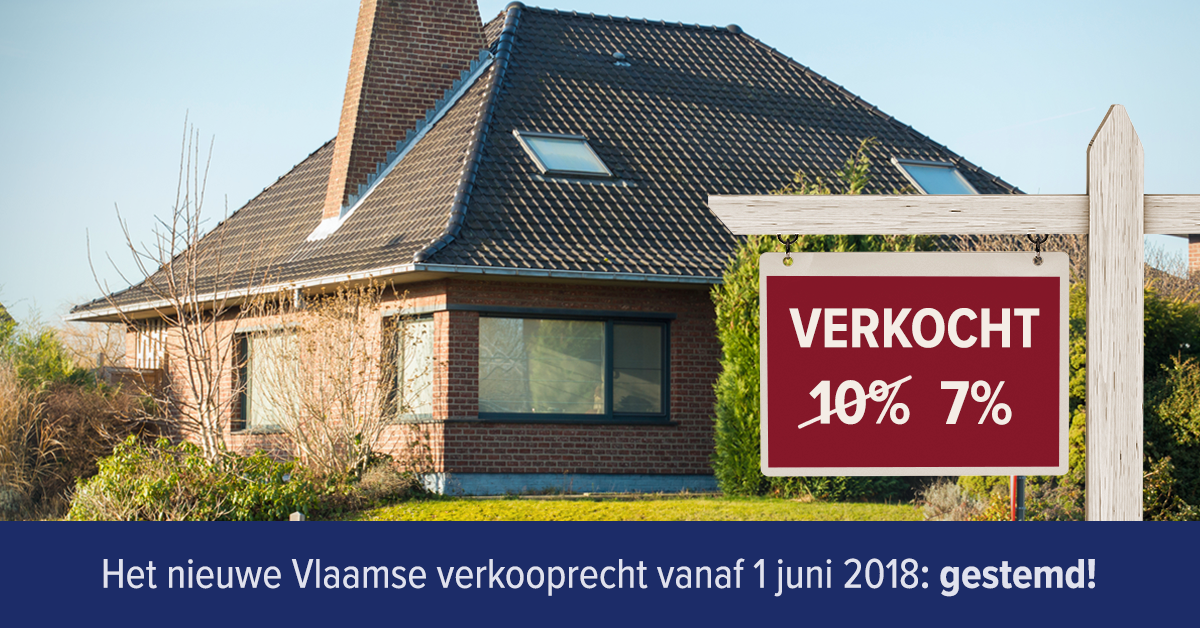 Verlaging Vlaams verkooprecht