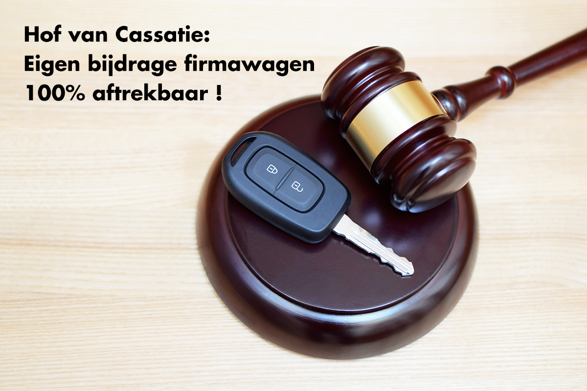 eigen bijdrage firmawagen in min