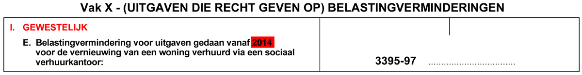 Sociaal verhuurkantoor - Waals - AJ 2023