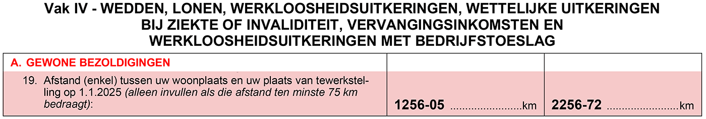 codes 1256 en 2256 gescharpt vanaf AJ 2026