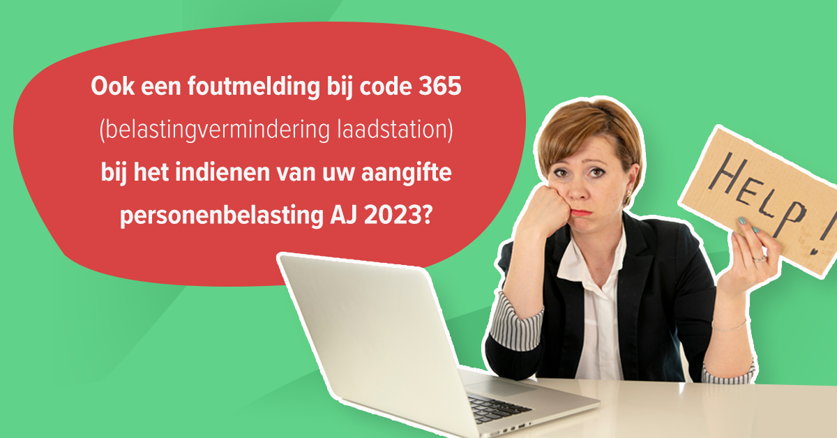 Probleem bij aangifte PB aj 2023